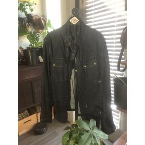 Belstaff Wax Trialmaster navy blue  size 40